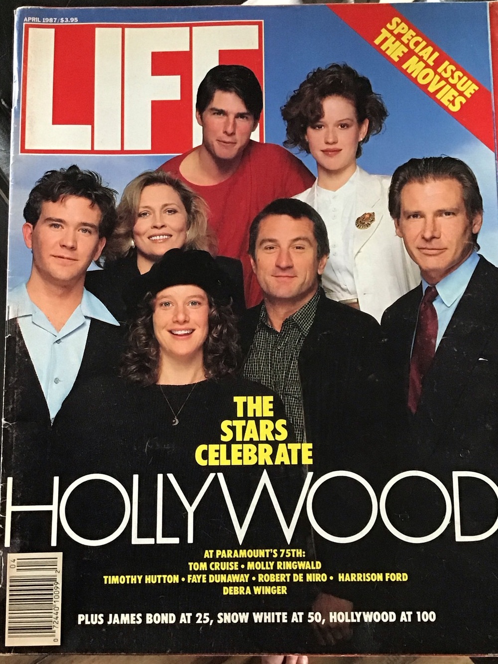 Life magazine April 1987 The Stars Celebrate Hollywood Movie Edition